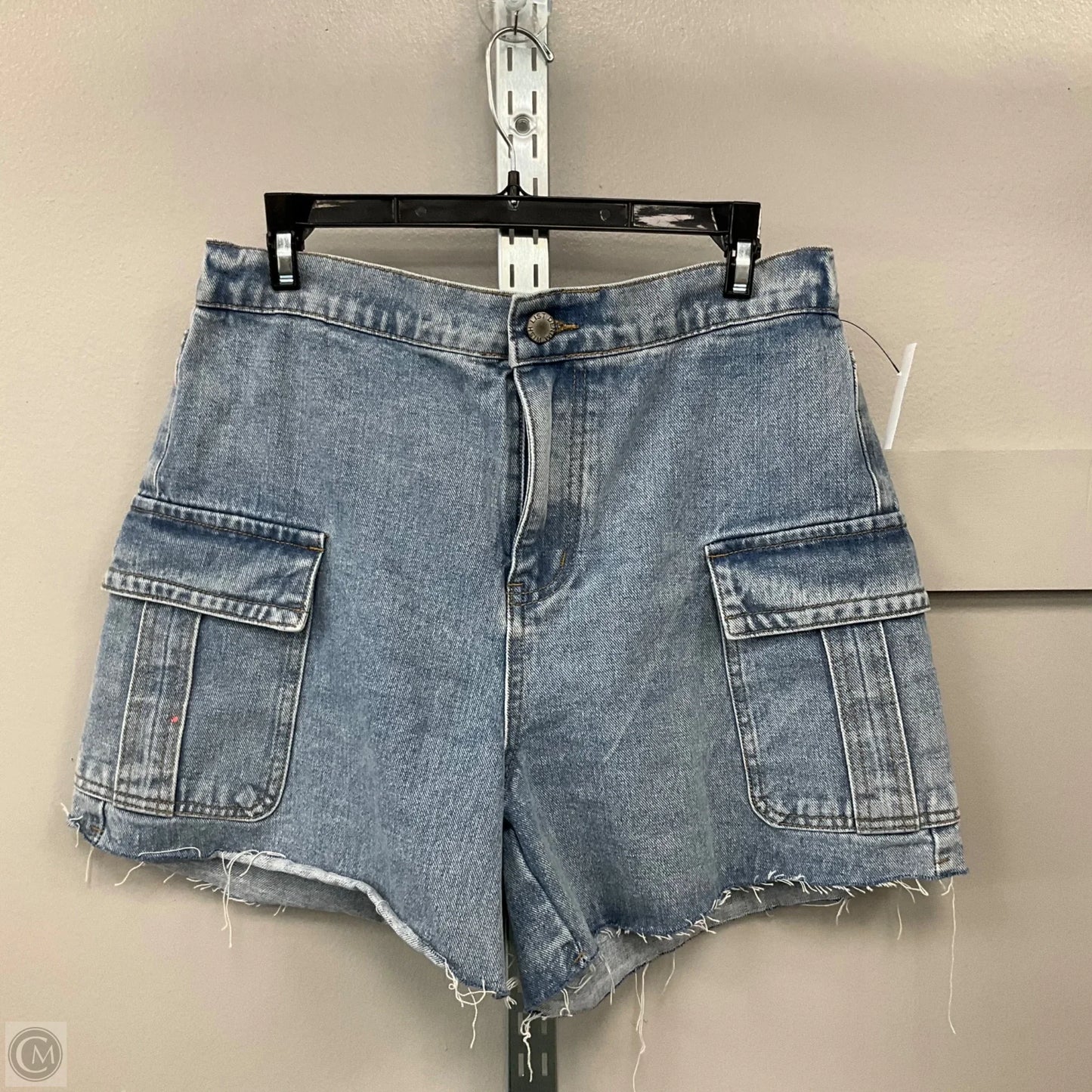 Shorts By Cmf In Blue Denim, Size: M