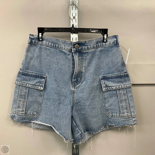 Shorts By Cmf In Blue Denim, Size: M