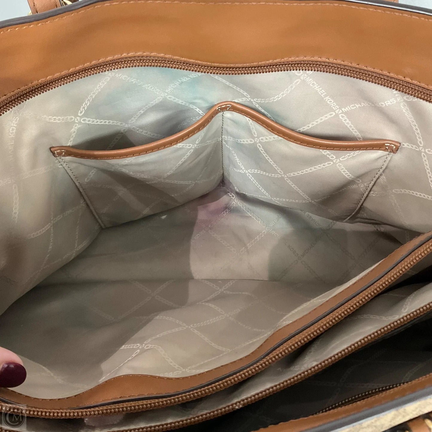 Handbag Designer By Michael Kors, Size: Large