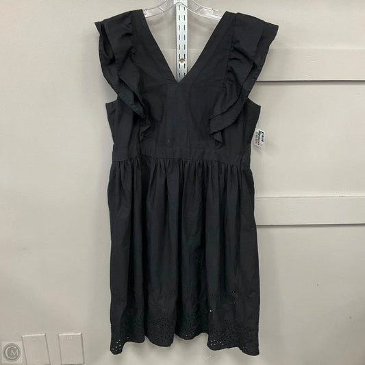 Dress Casual Midi By Vero Moda In Black, Size: Xl