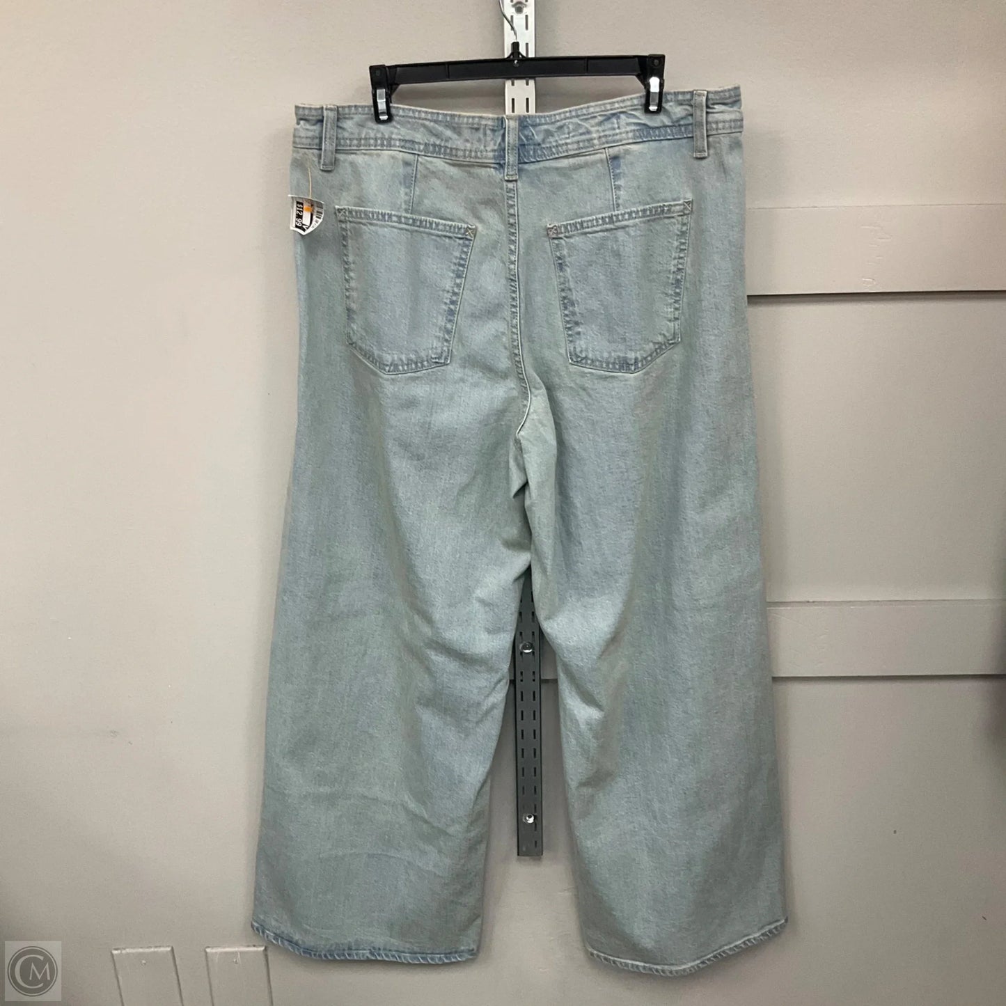 Jeans Wide Leg By Universal Thread In Blue Denim, Size: 14