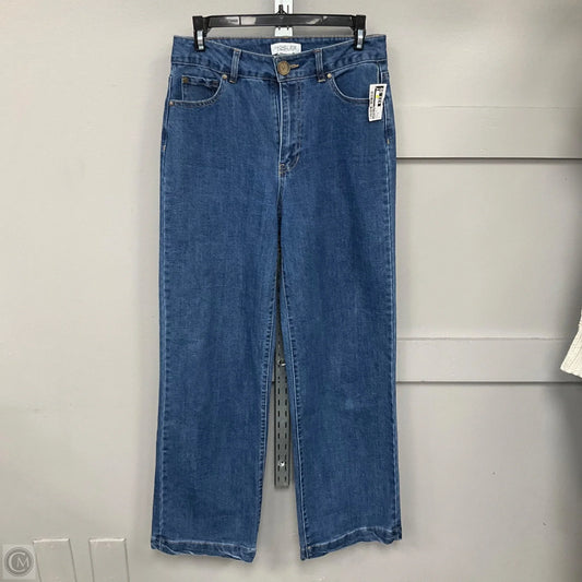 Jeans Straight By Rachel Zoe In Blue Denim, Size: 4