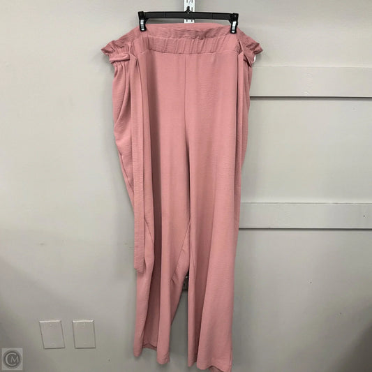 Pants Dress By Shein In Pink, Size: 4x