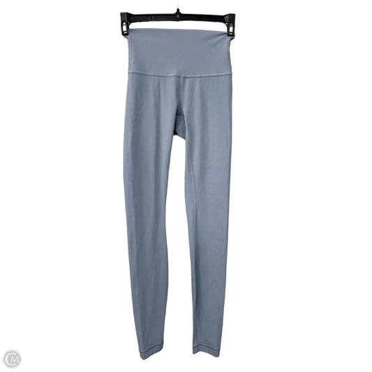 Athletic Leggings By Lululemon In Blue, Size: 0