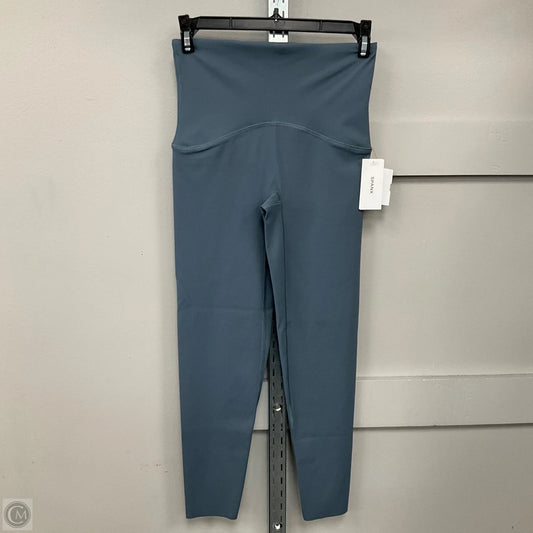 Athletic Leggings By Spanx In Blue, Size: S