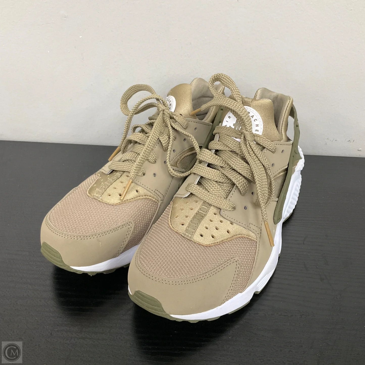 Nike Air Huarache By Nike In Khaki & Medium Olive, Size: 10