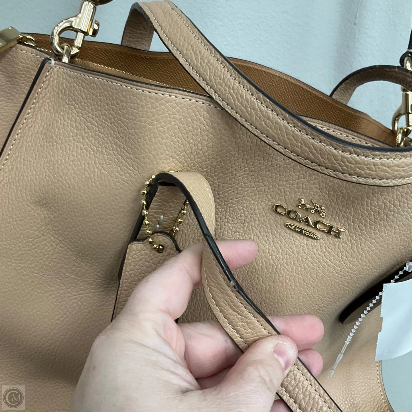 Crossbody Designer By Coach, Size: Large