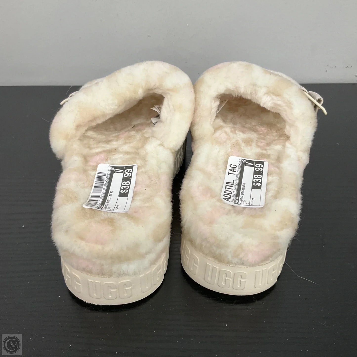 Shoes Designer By Ugg In Tan, Size: 7