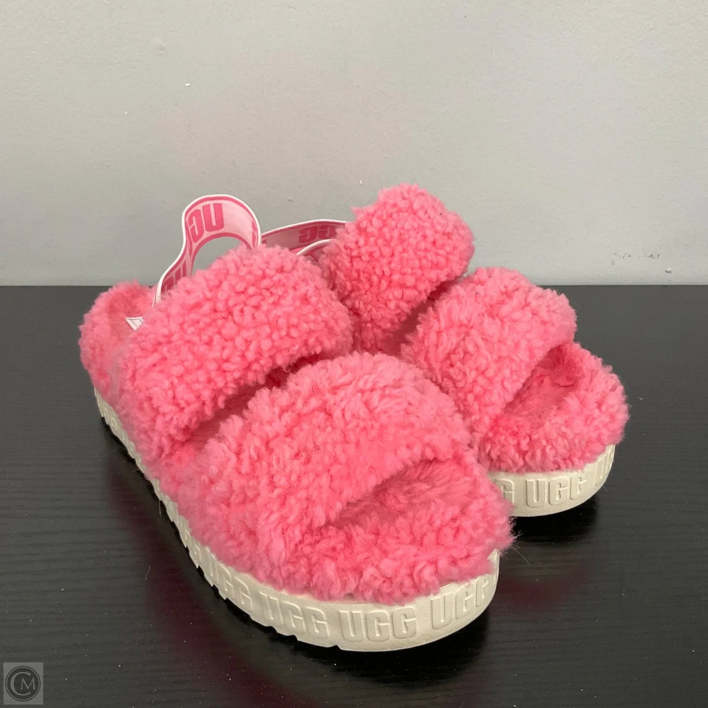 Shoes Designer By Ugg In Pink, Size: 7