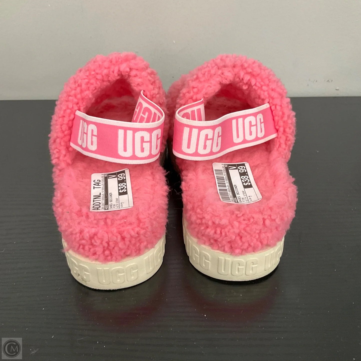 Shoes Designer By Ugg In Pink, Size: 7