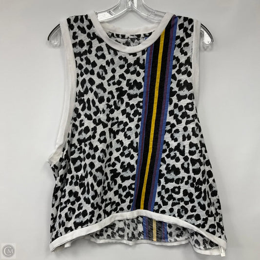 Top Sleeveless By Free People In Animal Print, Size: Xl