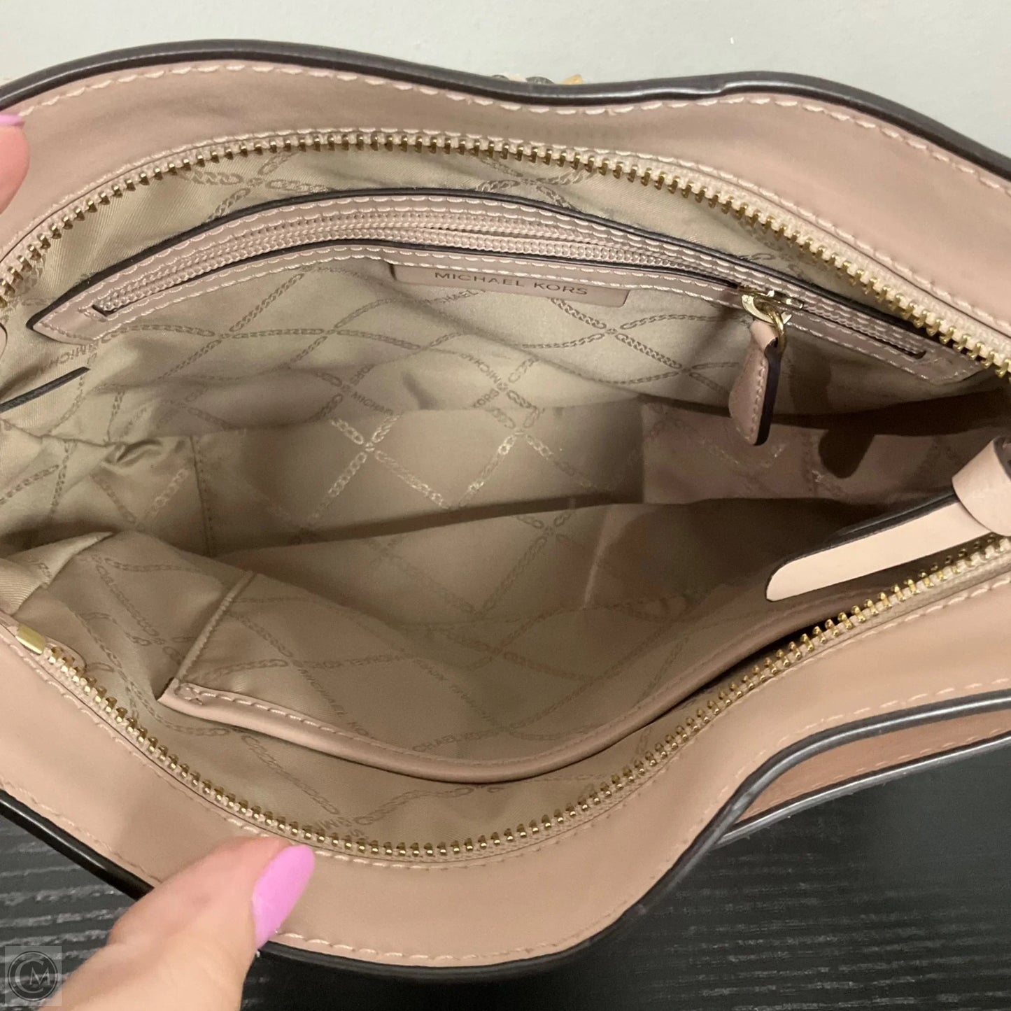 Crossbody Designer By Michael Kors, Size: Medium