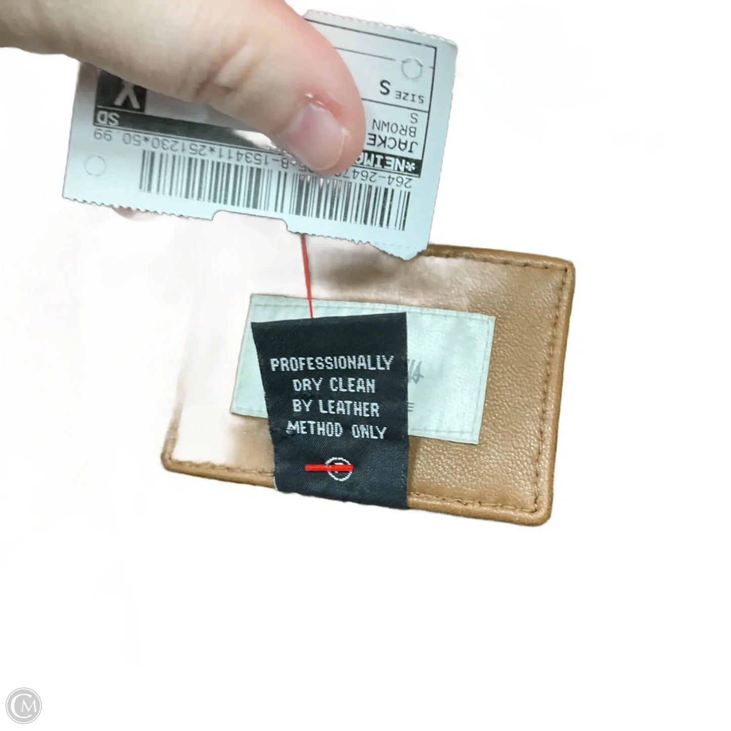 Jacket Designer By Neiman Marcus In Brown, Size: S