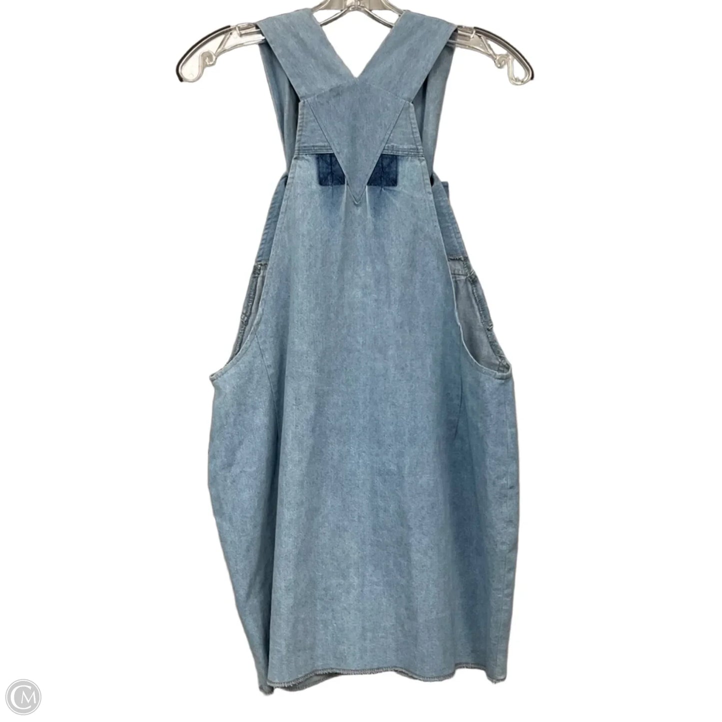 Dress Casual Short By Relove In Blue Denim, Size: M