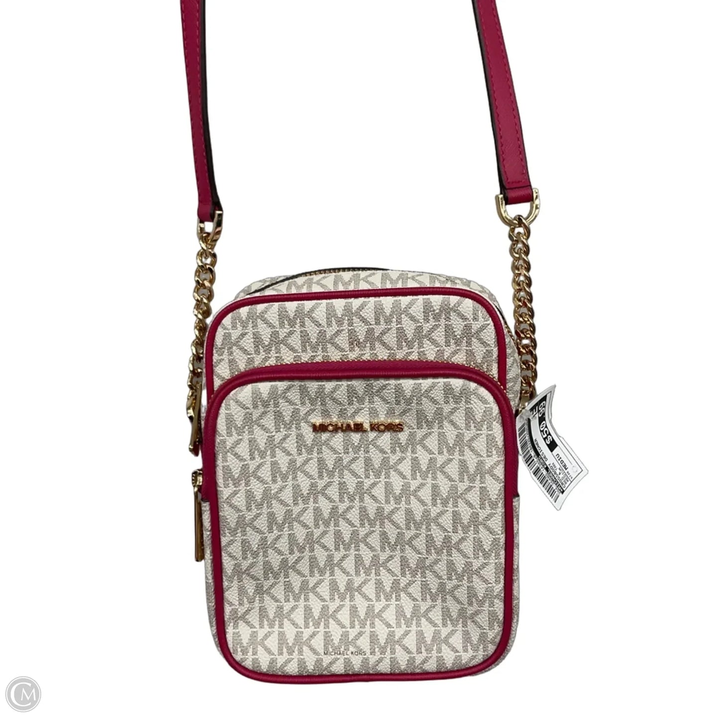 Crossbody Designer By Michael Kors, Size: Medium