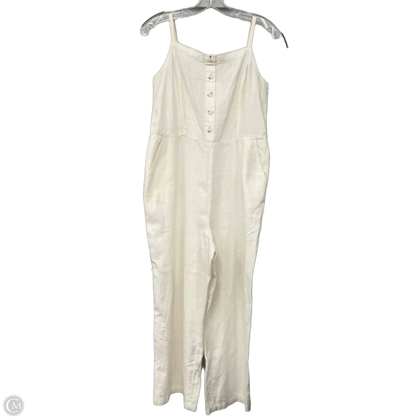 Jumpsuit By Old Navy In Cream, Size: S