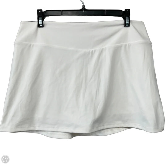 Athletic Skort By Daily Practice By Anthropologie In White, Size: L