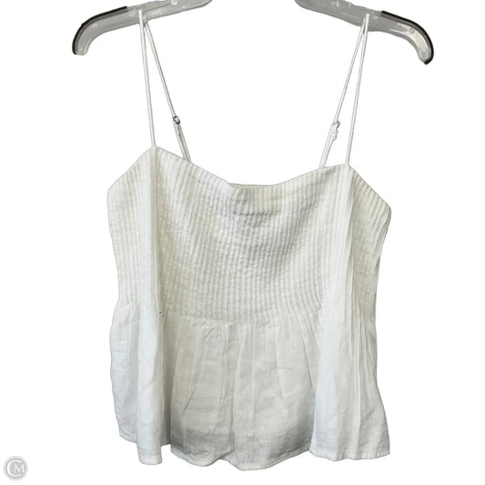 Top Sleeveless By Abercrombie And Fitch In White, Size: M