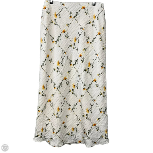 Skirt Maxi By Abercrombie And Fitch In Floral Print, Size: M