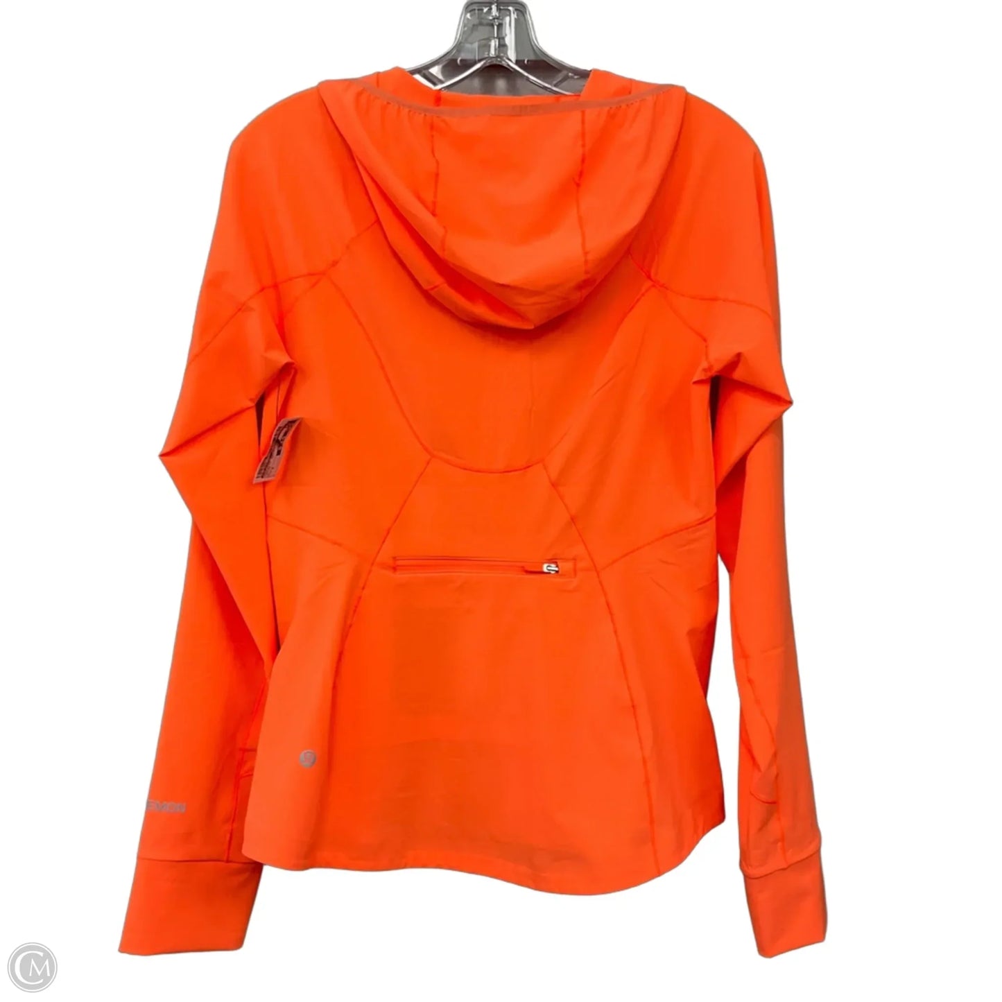 Athletic Jacket By Lululemon In Orange, Size: 6