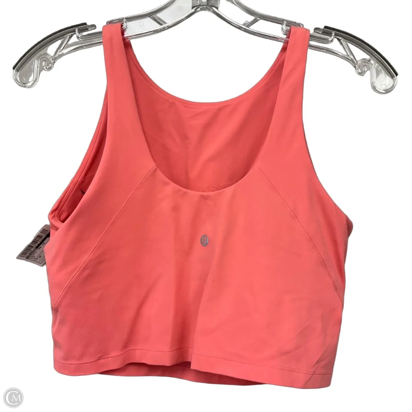 Athletic Tank Top By Lululemon In Pink, Size: 10