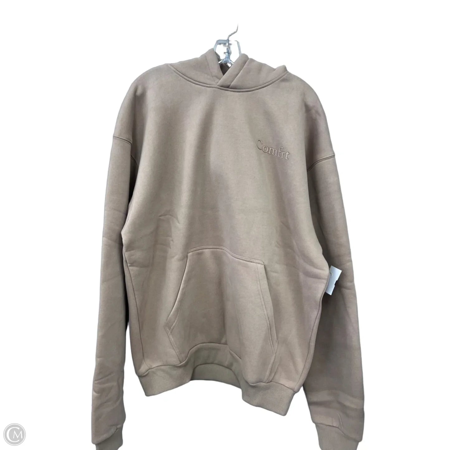 Sweatshirt Hoodie By Cmb In Brown, Size: L
