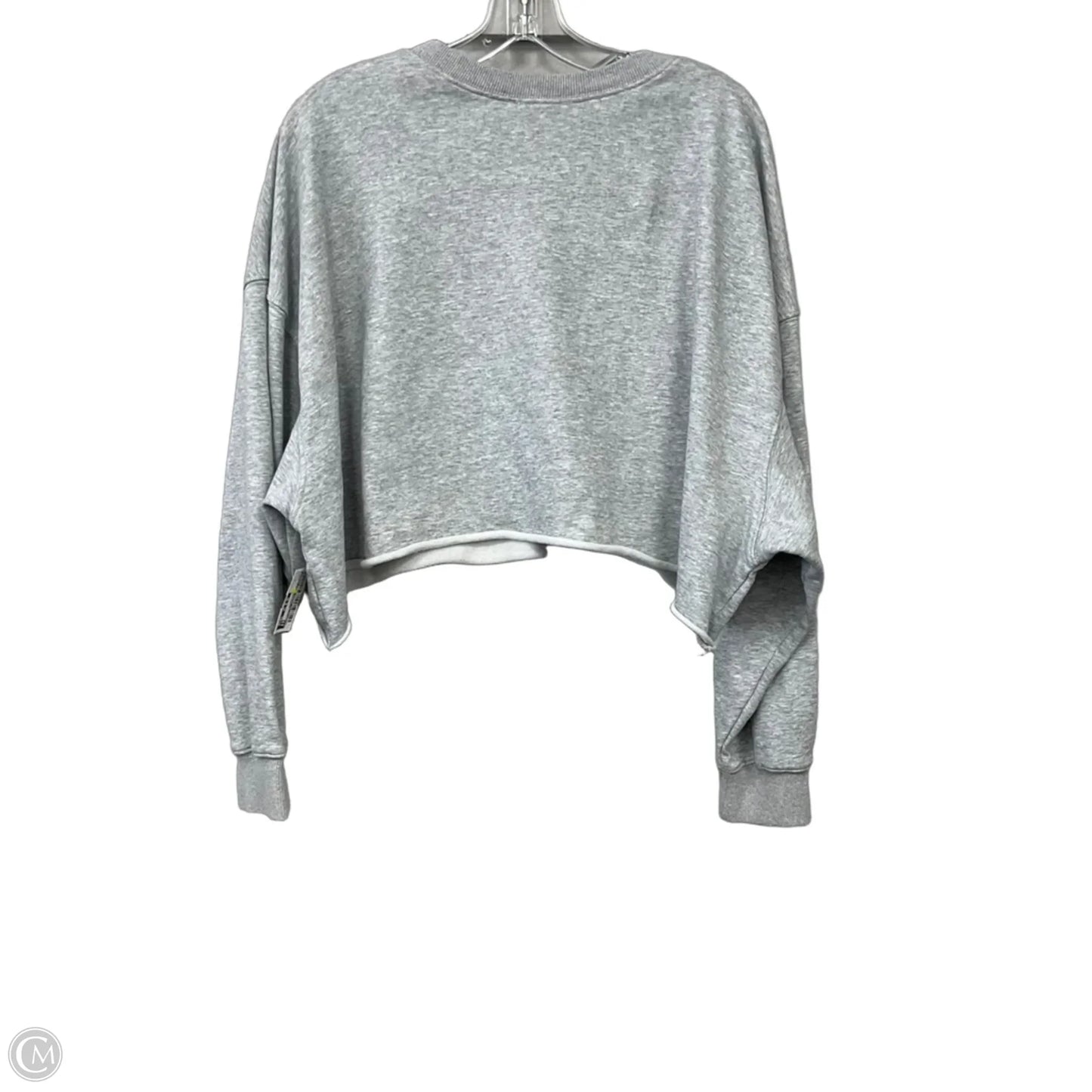 Sweatshirt Crewneck By Peach Love Cream California In Grey, Size: S