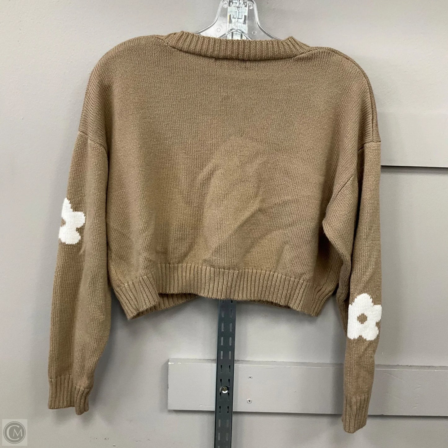 Cardigan By Love Tree In Tan, Size: S