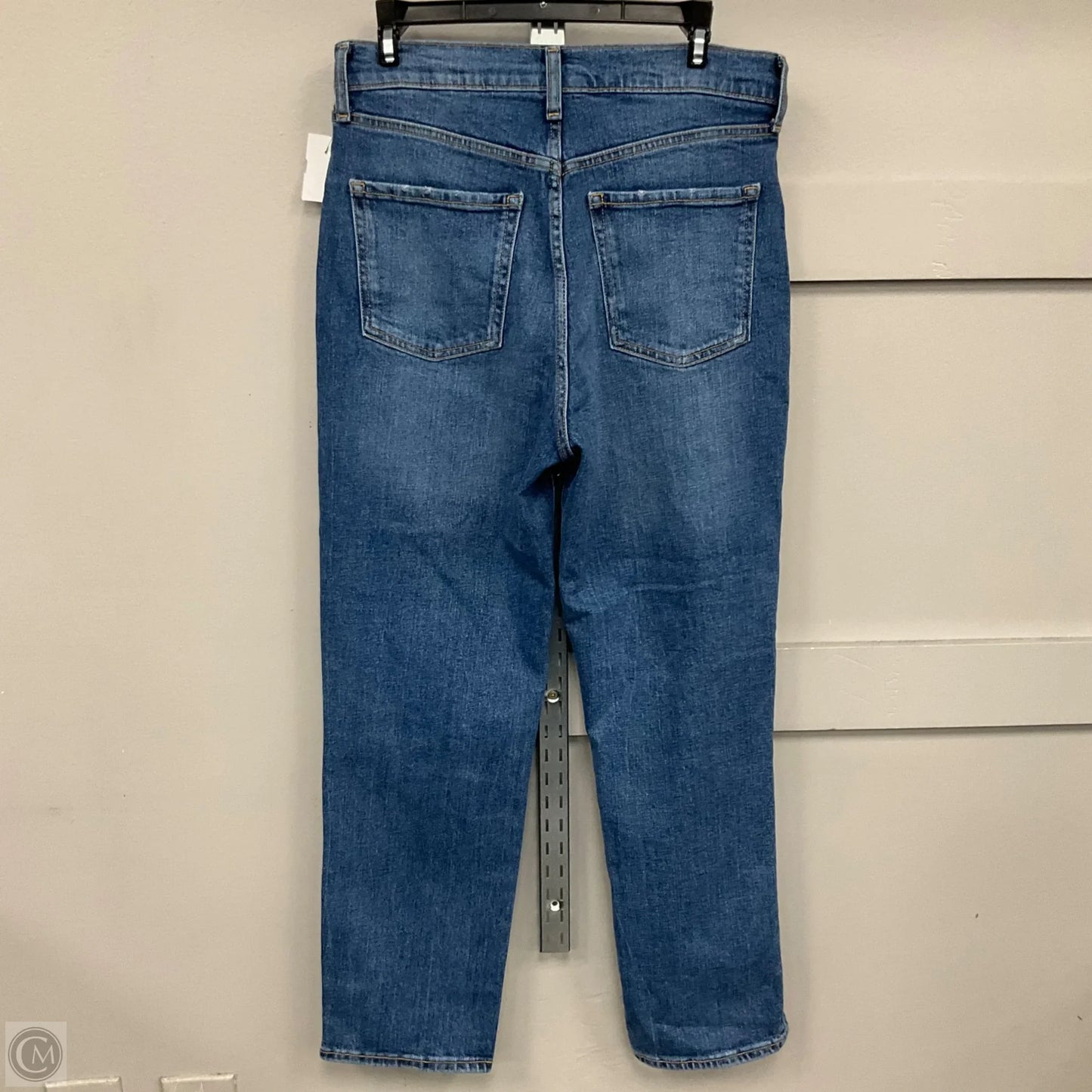 Jeans Straight By Old Navy In Blue Denim, Size: 8