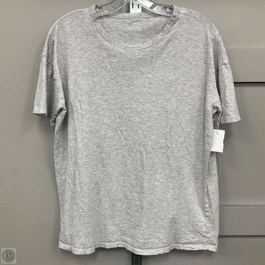 Top Short Sleeve Basic By Aerie In Grey, Size: S