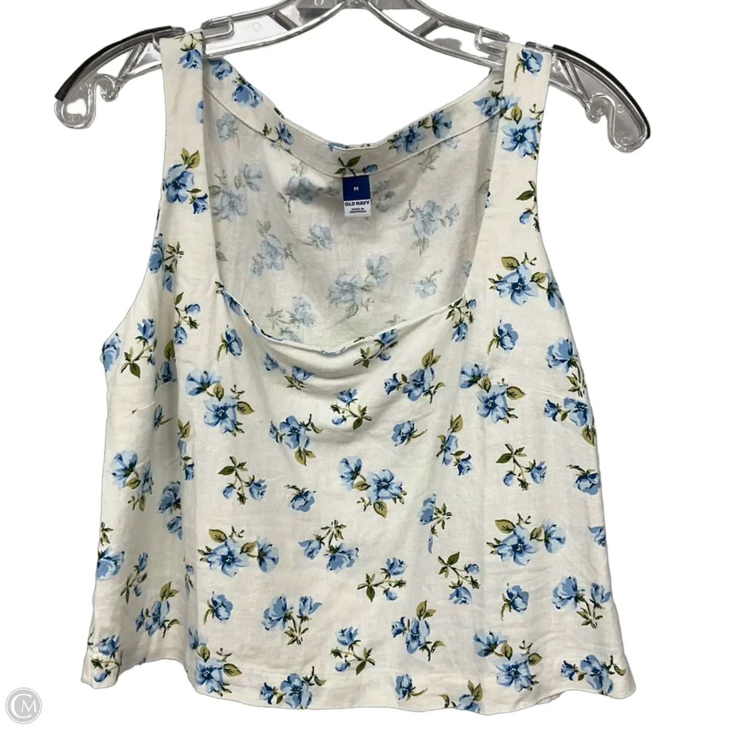 Top Sleeveless By Old Navy In White, Size: M