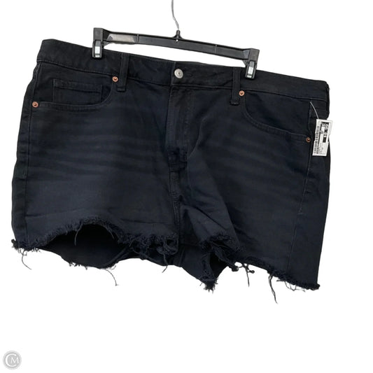 Shorts By Old Navy In Black Denim, Size: 18