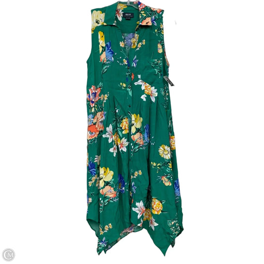 Dress Casual Midi By Maeve In Green, Size: 0