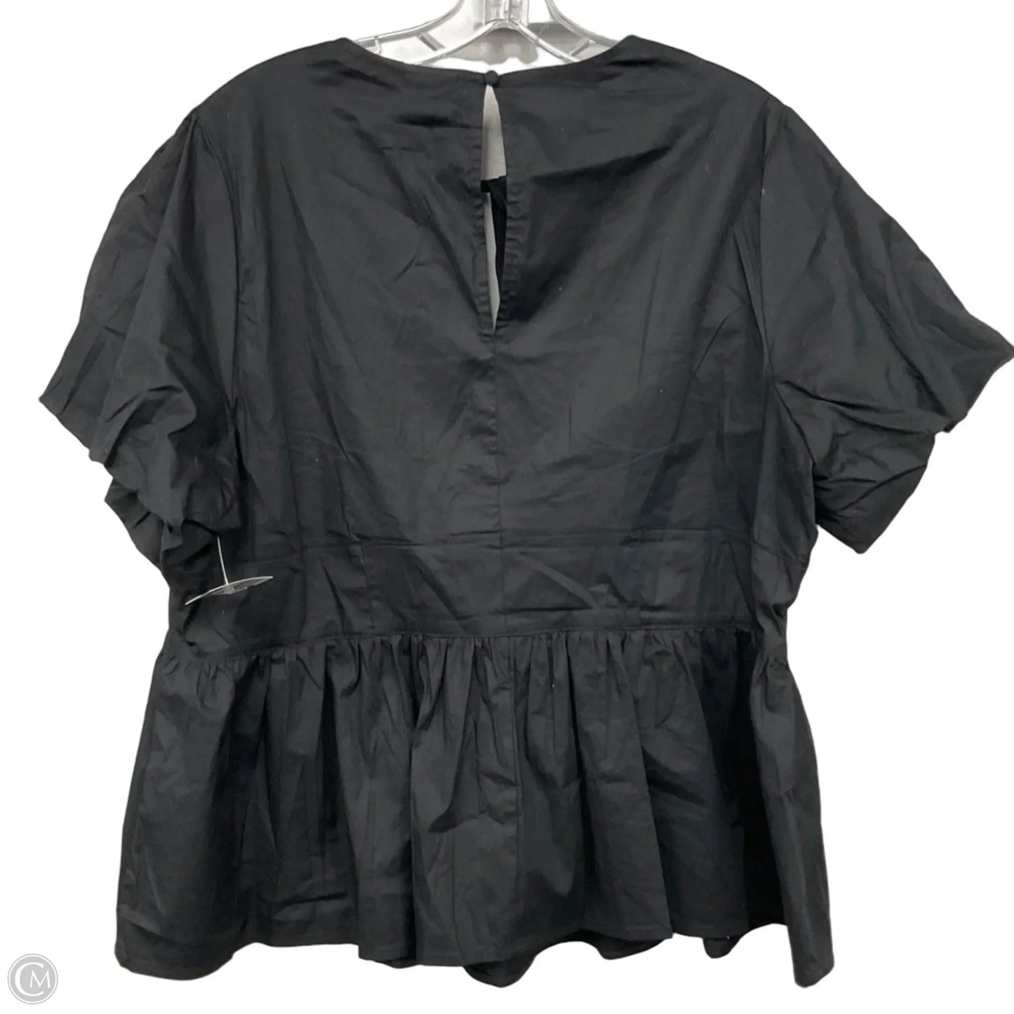 Top Short Sleeve By Torrid In Black, Size: 2x