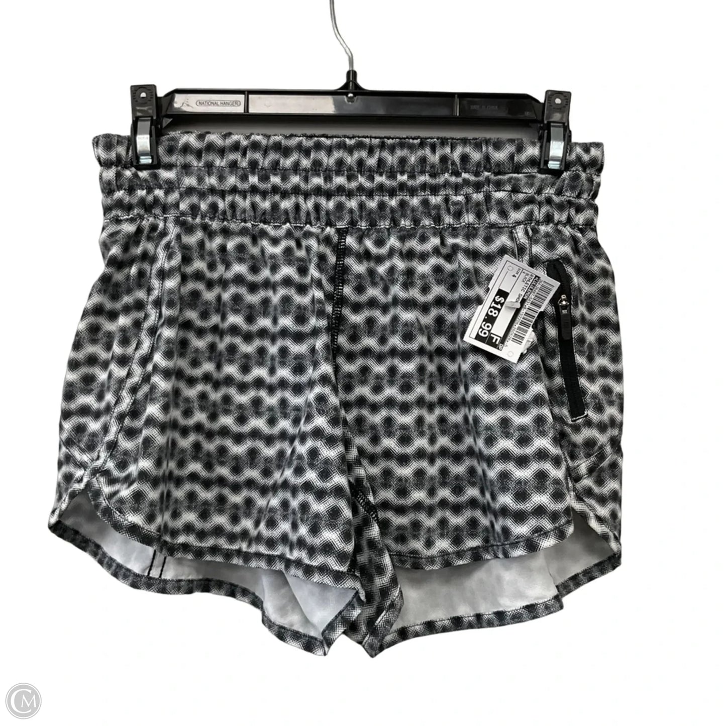 Athletic Shorts By Lululemon In Black, Size: 4