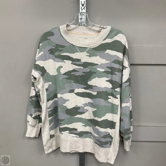 Sweatshirt Crewneck By Aerie In Green, Size: S