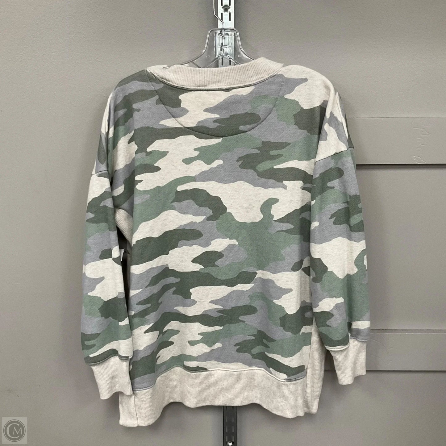 Sweatshirt Crewneck By Aerie In Green, Size: S