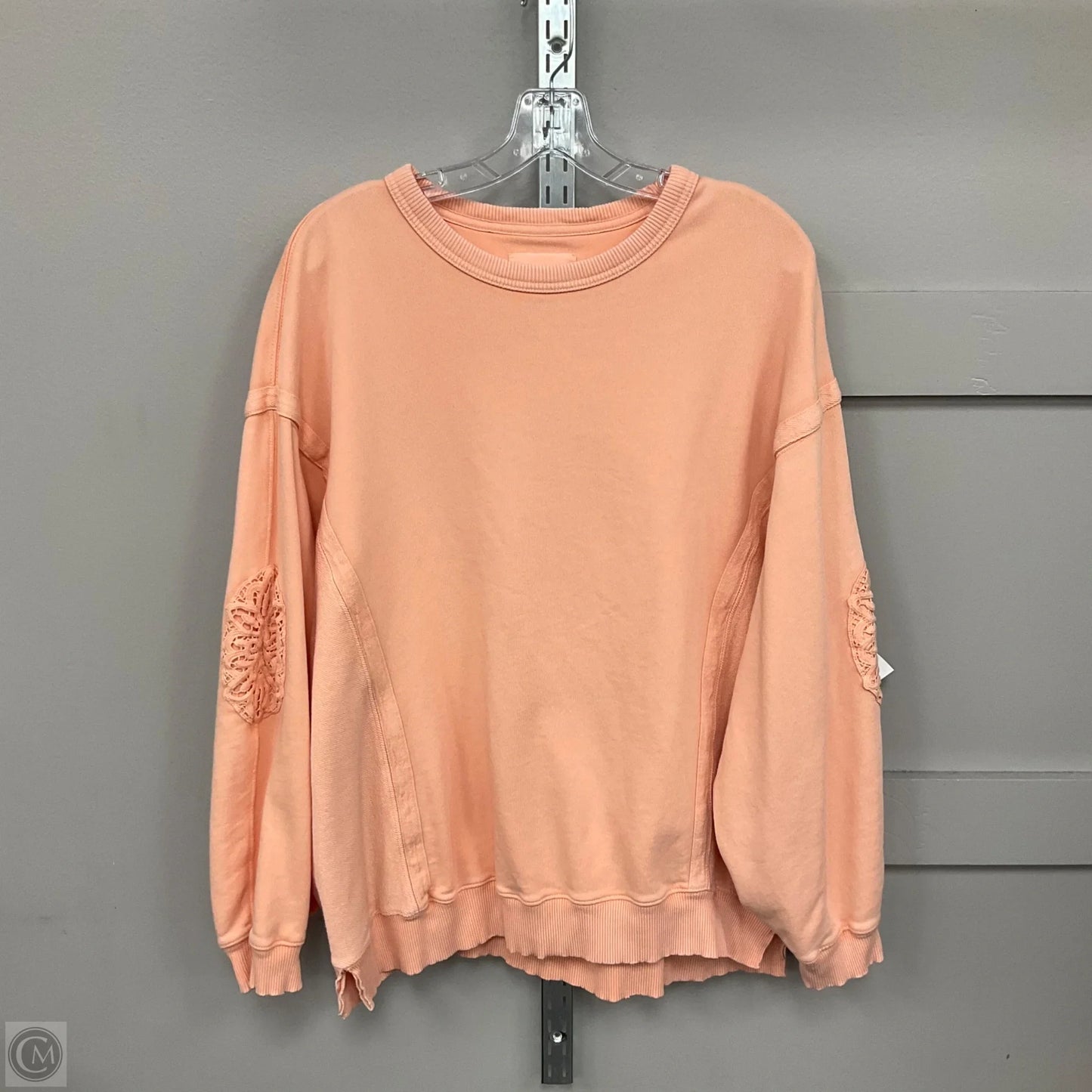 Sweatshirt Crewneck By Aerie In Coral, Size: M