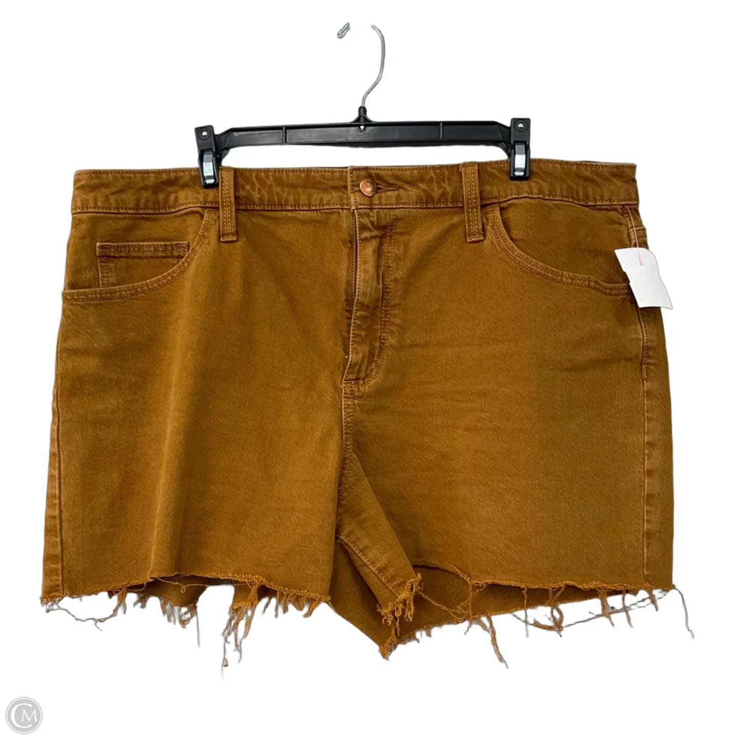 Shorts By Universal Thread In Yellow Denim, Size: 16