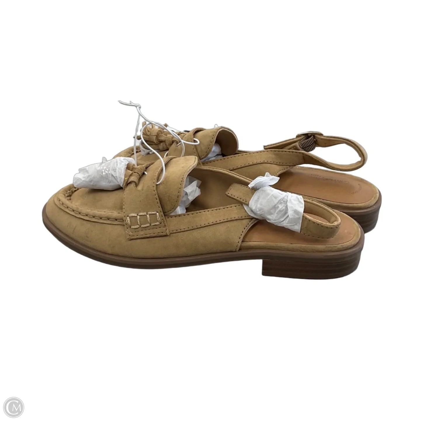 Sandals Flats By Universal Thread In Brown, Size: 7.5