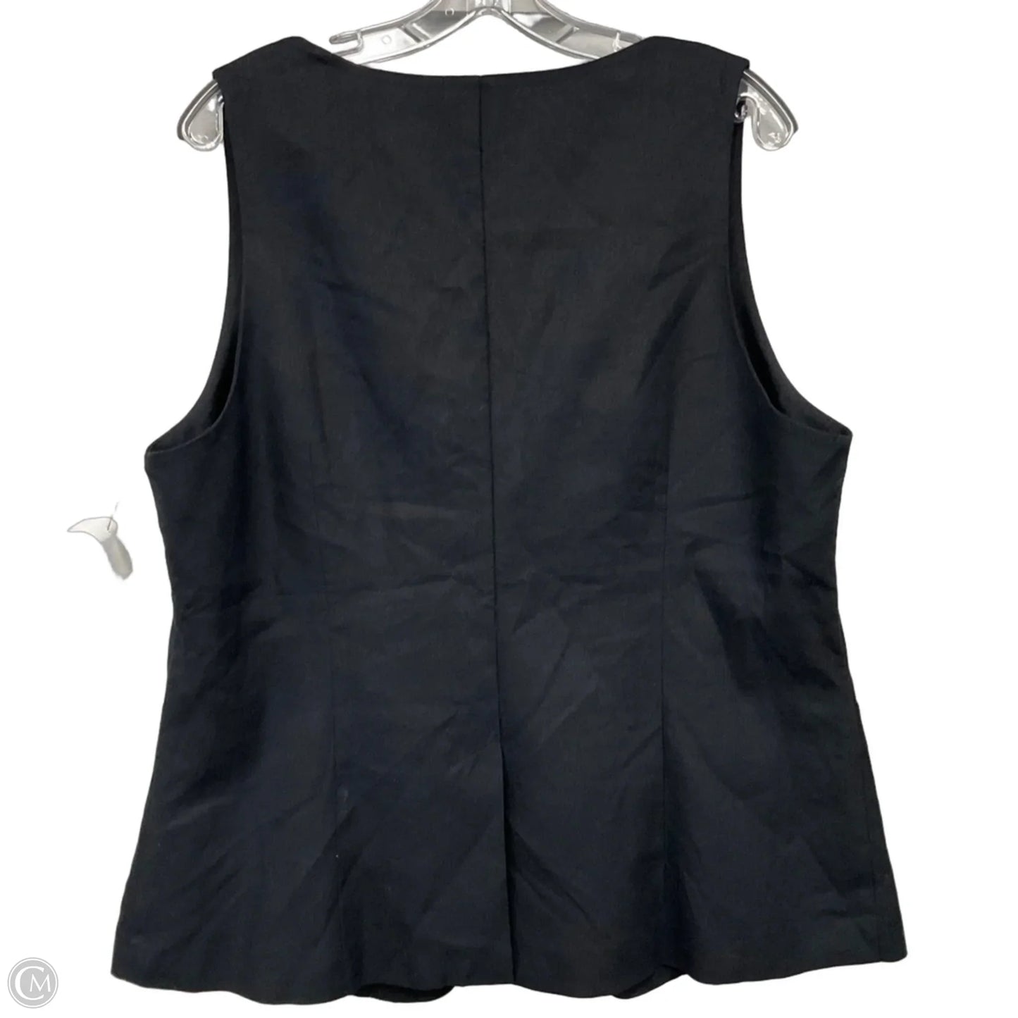 Top Sleeveless By Gap In Black, Size: Xl