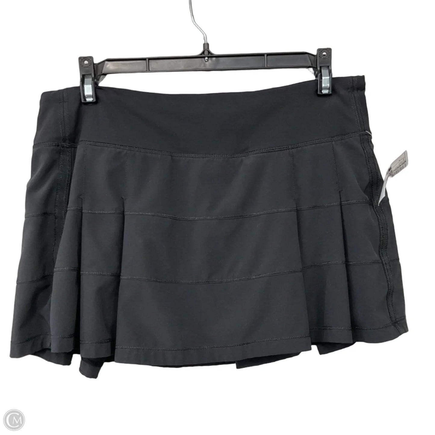 Athletic Skort By Lululemon In Black, Size: 8
