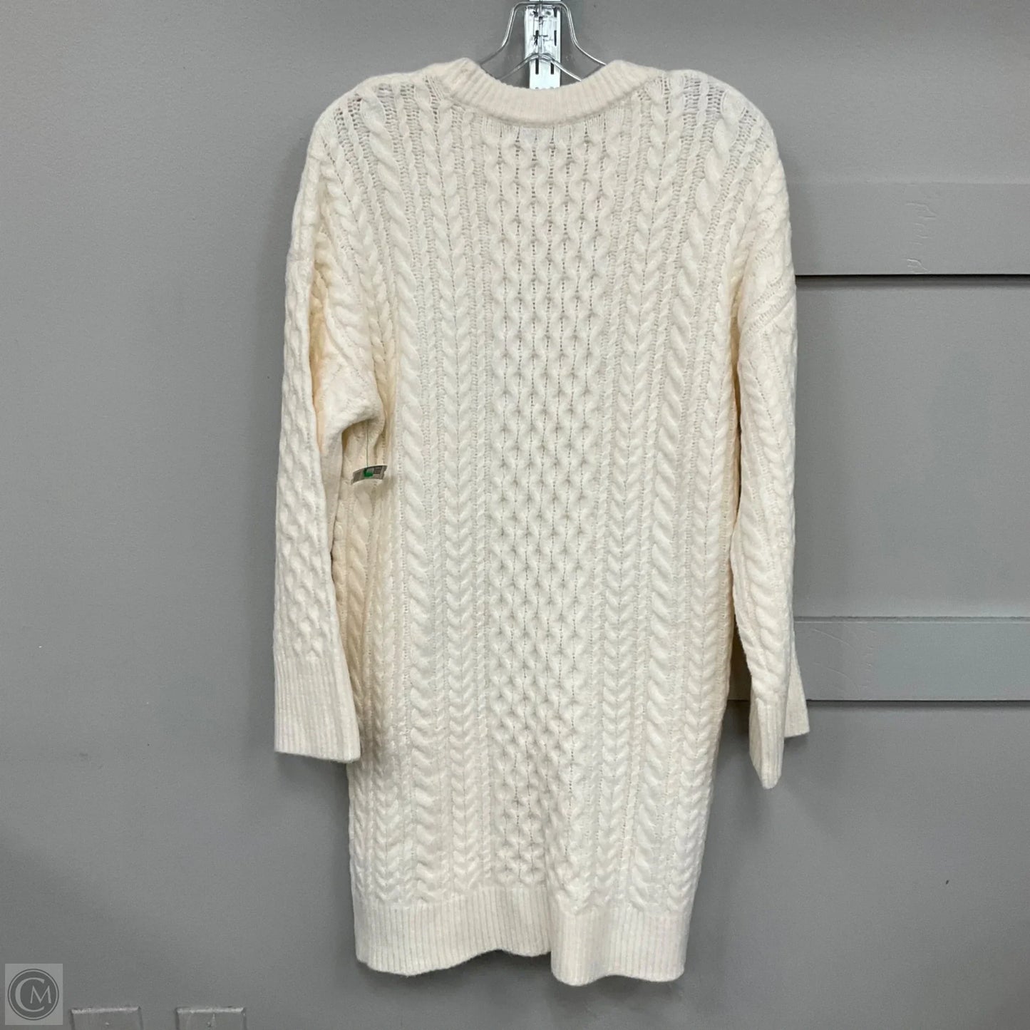 Dress Sweater By Abercrombie And Fitch In Cream, Size: ST