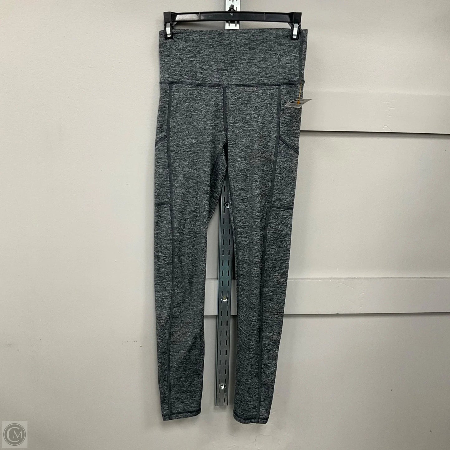Athletic Leggings By Aerie In Grey, Size: S