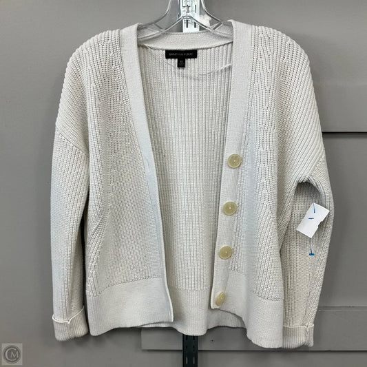 Cardigan By Banana Republic In White, Size: Xs