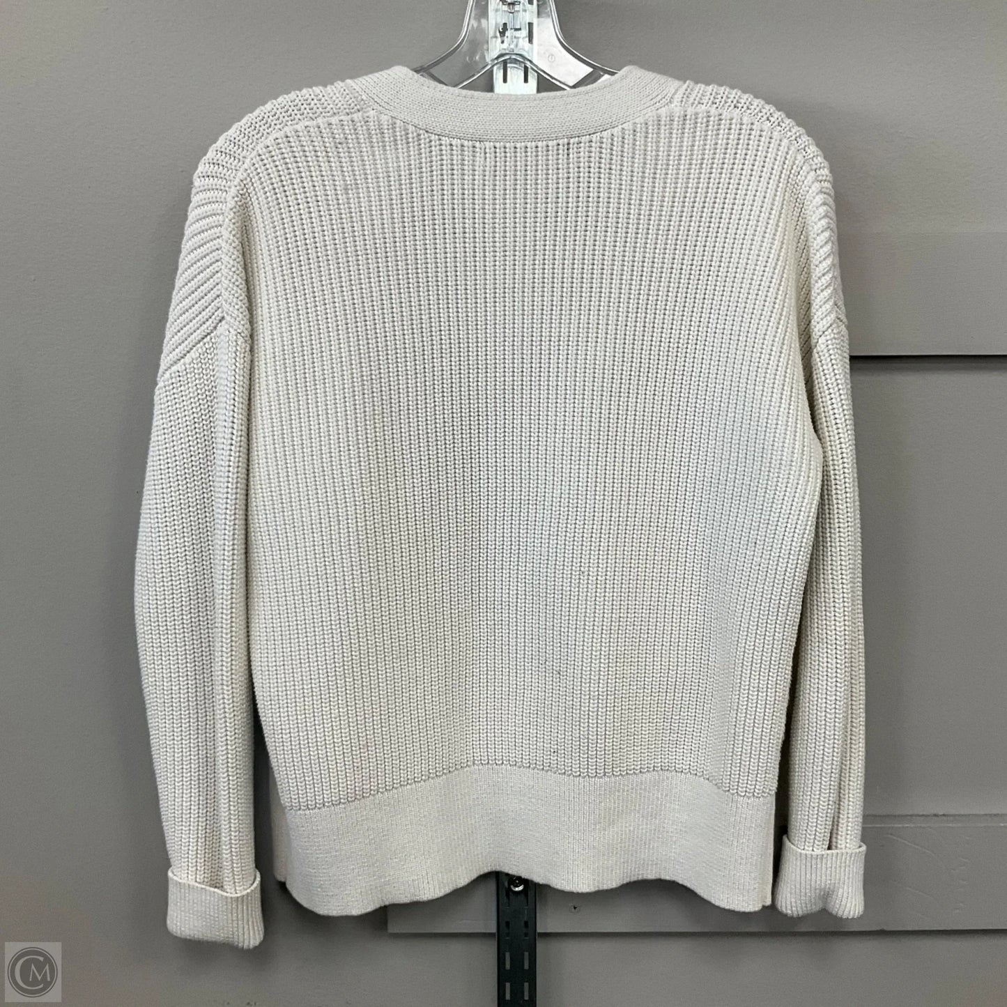 Cardigan By Banana Republic In White, Size: Xs