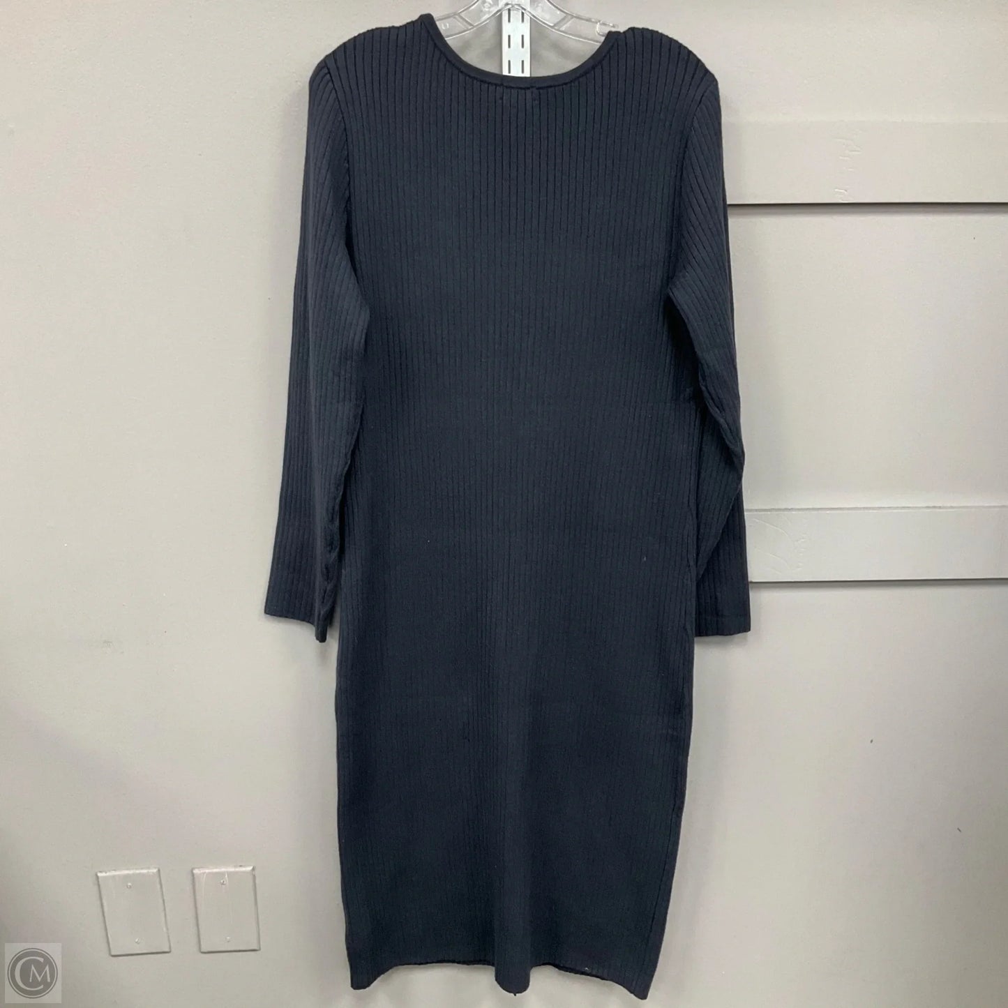 Dress Casual Midi By Upwest In Grey, Size: Xl