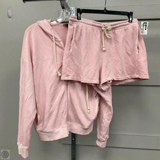 Lounge Set Shorts By Universal Thread In Pink, Size: S