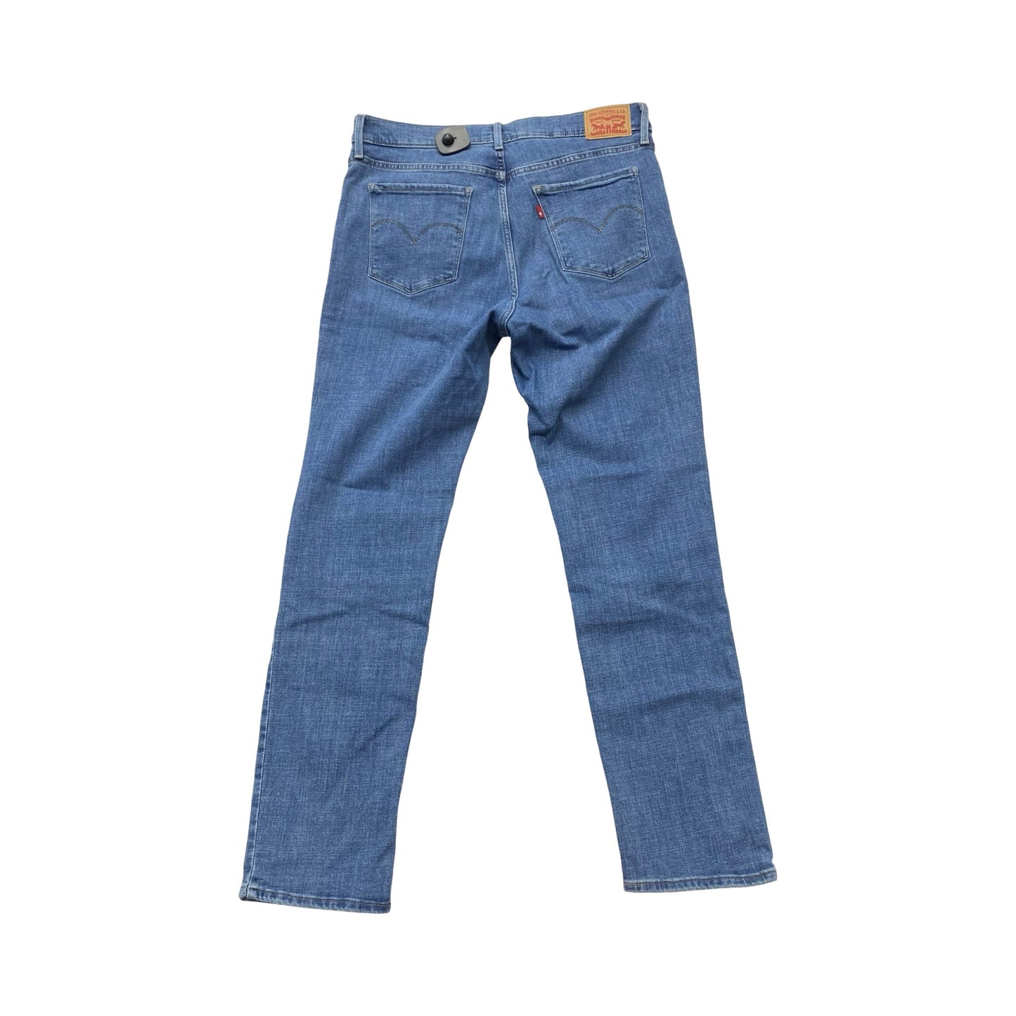 Jeans Straight By Levis In Blue, Size:14