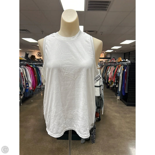 Athletic Tank Top By Vuori In White, Size: S